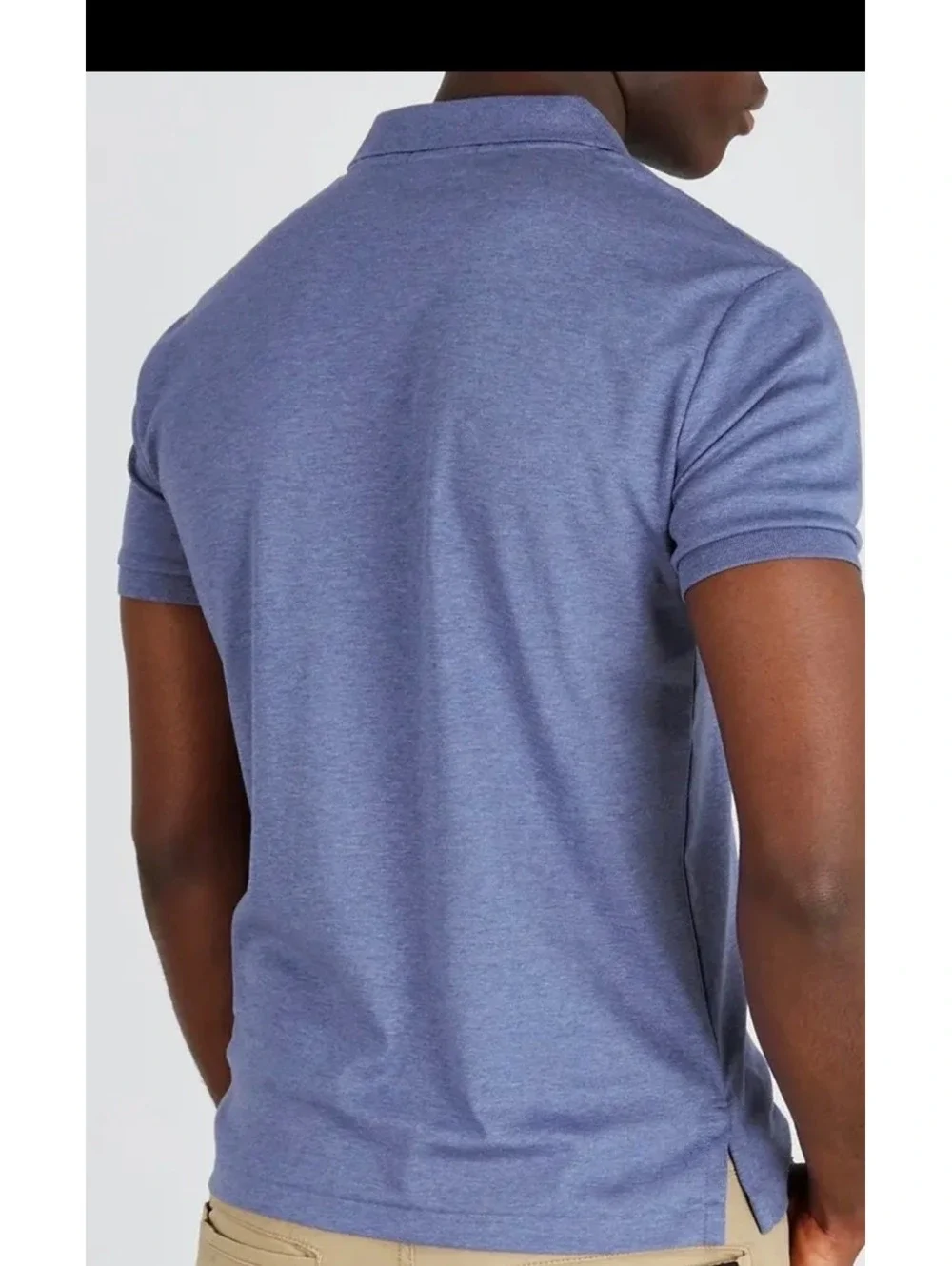 Polo Ralph Lauren Men's Light Blue Pima Cotton Polo Size Small